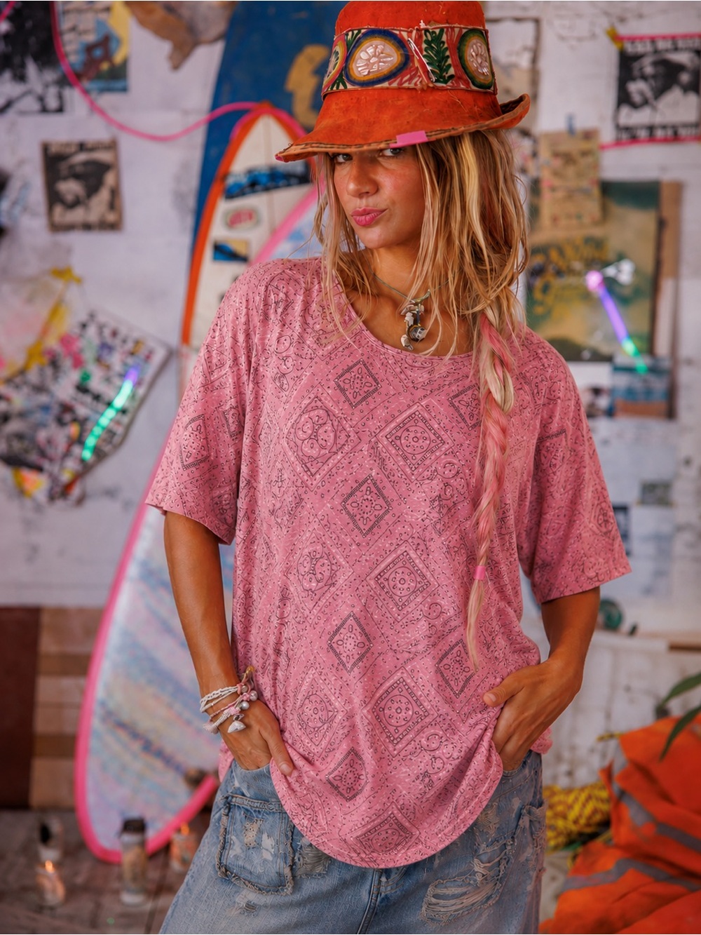 Magnolia Pearl Bandana Tee